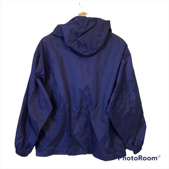 Vintage Tweety Bird Jacket Loony Tunes Navy Blue Windbreaker Oversized Small - Picture 4 of 7